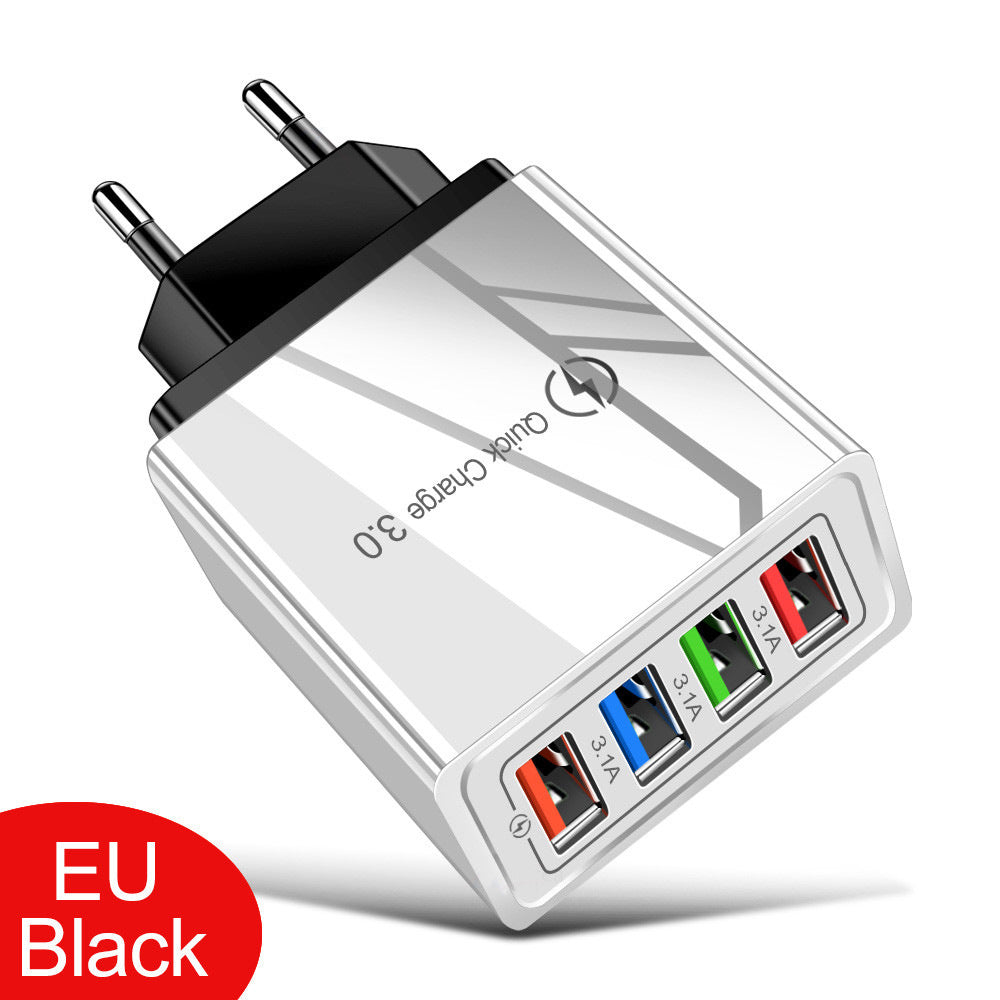Luminous Color Mobile Phone Charging Head Intelligent 3A Luminous Color Mobile Phone Charging Head Intelligent 3A